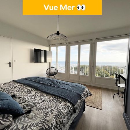 Nouveau! Appartement Vue Mer 180° Et Place Parking 브레스트 외부 사진