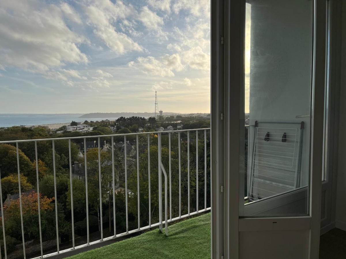 Nouveau! Appartement Vue Mer 180° Et Place Parking 브레스트 외부 사진