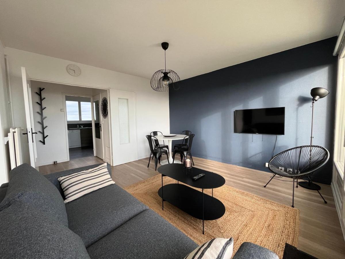 Nouveau! Appartement Vue Mer 180° Et Place Parking 브레스트 외부 사진